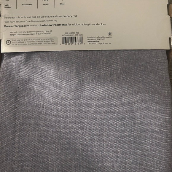 New tie up curtain for kitchen - Picture 2 of 2